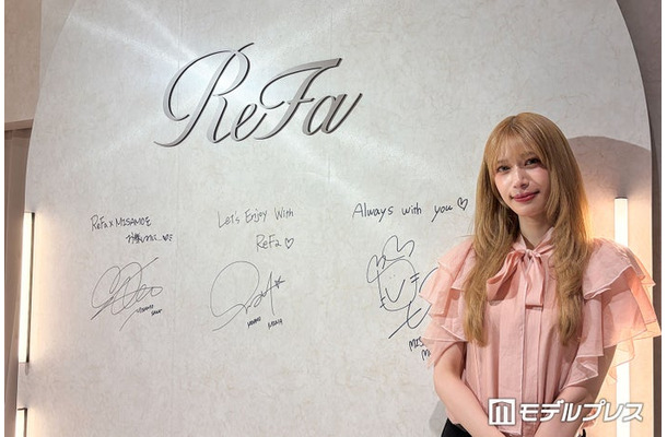 ARISA「ReFa BEAUTY SHOWCASE with MISAMO」に潜入（C）モデルプレス