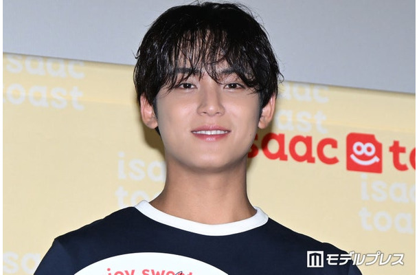 「イサックトーストソース & ジャム発売記念イベント with SEVENTEEN MINGYU」に出席したMINGYU(ミンギュ)(C)モデルプレス