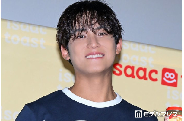 「イサックトーストソース & ジャム発売記念イベント」に出席したMINGYU(ミンギュ)(C)モデルプレス