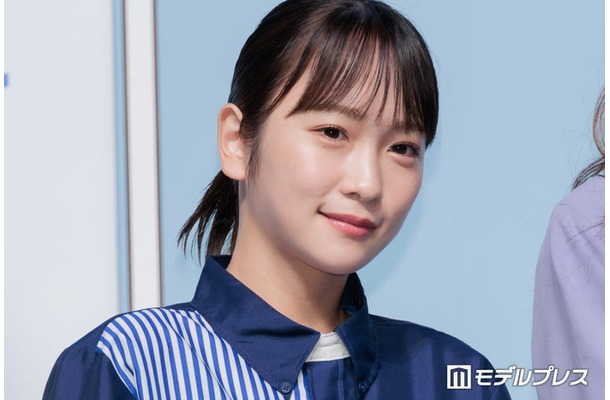 ローソン「超ハッピーすぎ!チャレンジ」施策発表会に出席した川栄李奈(C)モデルプレス