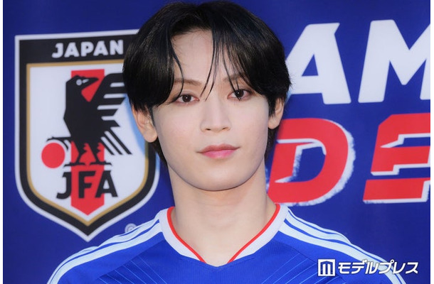 三井不動産SAMURAI BLUE 3D EXPERIENCE Presented by SAISON オープニングセレモニー に出席した與那城奨(C)モデルプレス