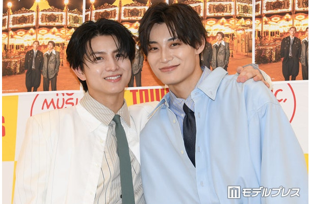 「BULLET TRAIN ALOHA&HARU CONCEPT PHOTOBOOK アイハヨルノイロ」発売記念イベントに出席したハル、アロハ(C)モデルプレス