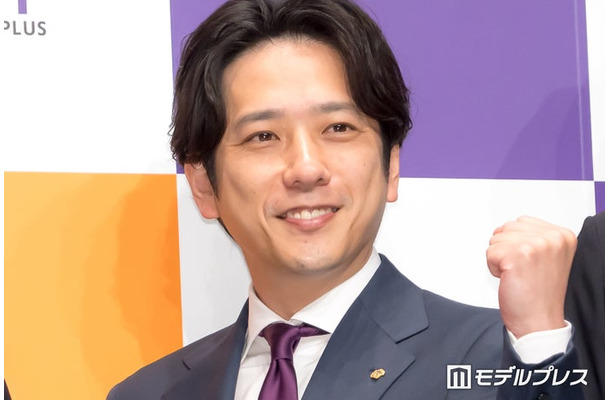 新CM発表会に出席した二宮和也（C）モデルプレス