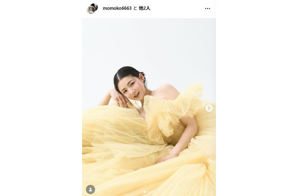 桃子Instagramより