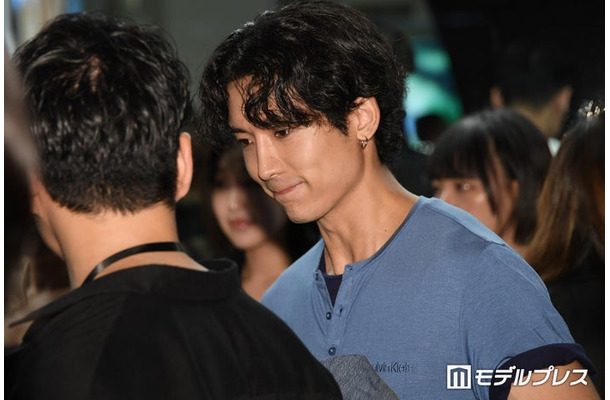 「Jung Kook for Calvin Klein」コラボレーションイベントに出席した安達祐人（C）モデルプレス