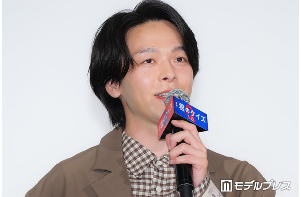 『君のクイズ』 公開後“特別御礼”舞台挨拶イベントに出席した中村倫也(C)モデルプレス