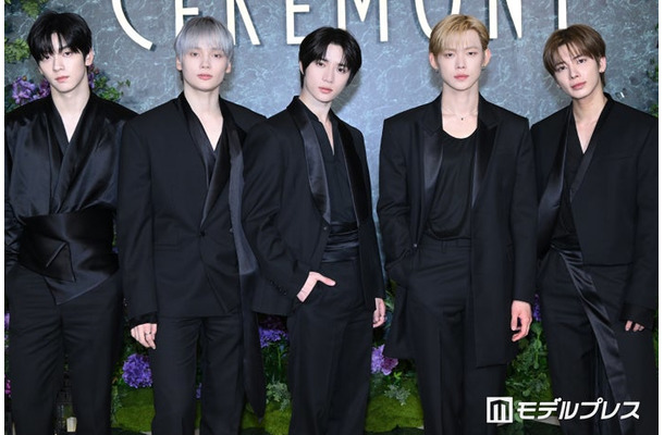 SOOBIN(スビン)、HUENINGKAI(ヒュニンカイ)、BEOMGYU(ボムギュ)、YEONJUN(ヨンジュン)、TAEHYUN(テヒョン)/TOMORROW X TOGETHER(C)モデルプレス