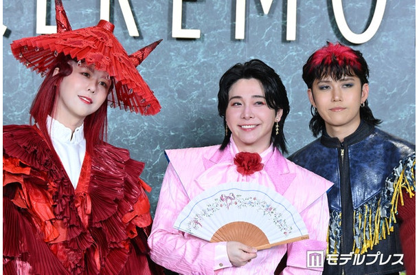 藤澤涼架、大森元貴、若井滉斗/Mrs. GREEN APPLE(C)モデルプレス