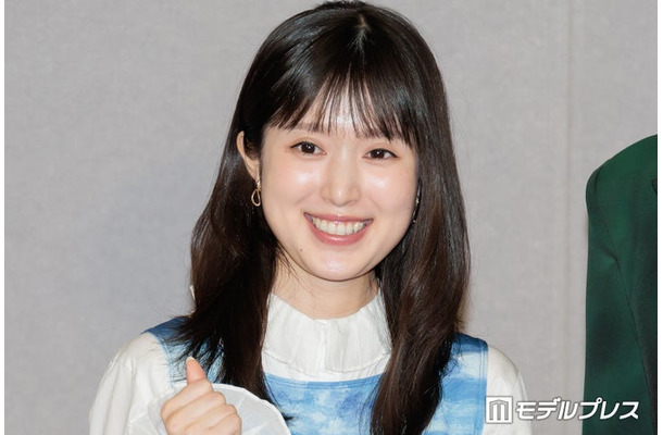 「勿忘草の咲く町で~安曇野診療記~」取材会に出席した福本莉子(C)モデルプレス