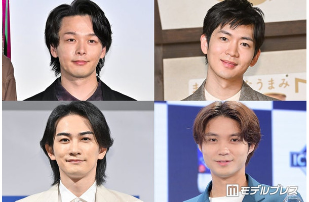 （上段左から時計回り）中村倫也、松下洸平、磯村勇斗、町田啓太（C）モデルプレス