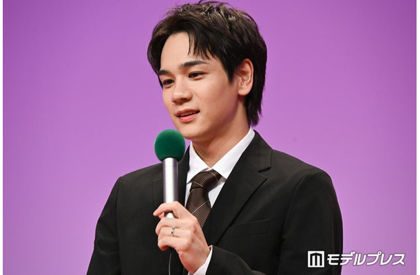 「夫婦と16歳～狂気の隣人～」記者会見に出席した豆原一成（C）モデルプレス