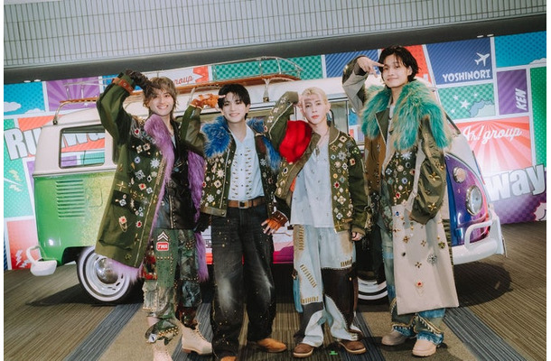 Aぇ! group（左から）小島健、正門良規、末澤誠也、佐野晶哉／撮影：Kosuke Ito（提供写真）