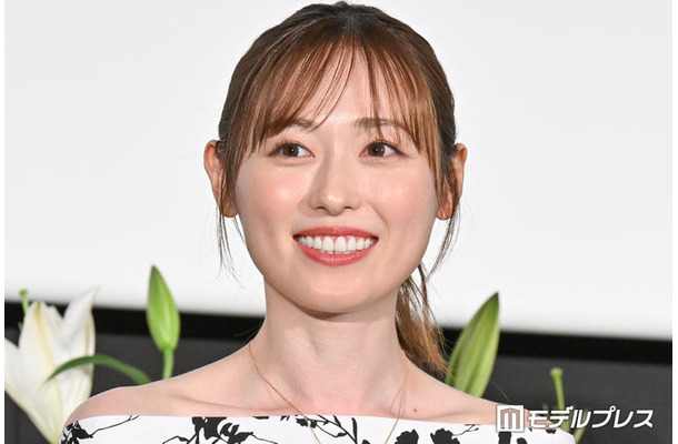 映画「あの星が降る丘で、君とまた出会いたい。」完成披露試写会・“百合プレミア”に登場した福原遥(C)モデルプレス
