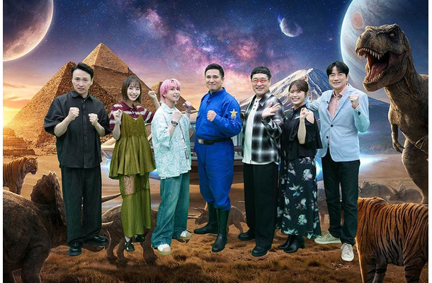 (左から)児嶋一哉、井桁弘恵、佐久間大介、木村昴、渋谷凪咲、羽鳥慎一(提供写真)