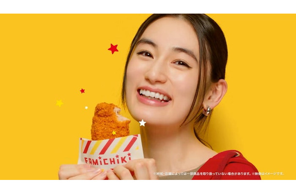 八木莉可子/新TVCM「揚げ物お惣菜 超おトク祭り」篇(提供写真)