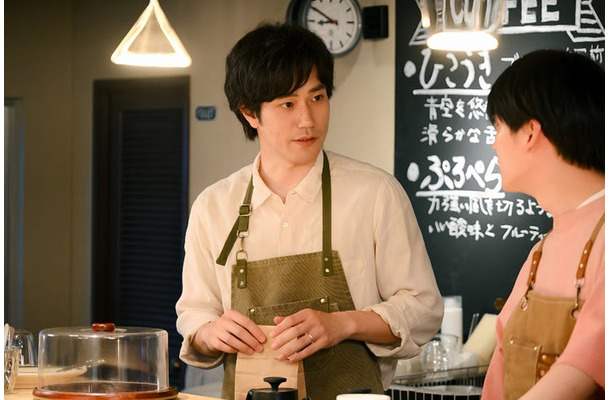 松山ケンイチ、高橋文哉「Tシャツが乾くまで」第2話(C)TBS