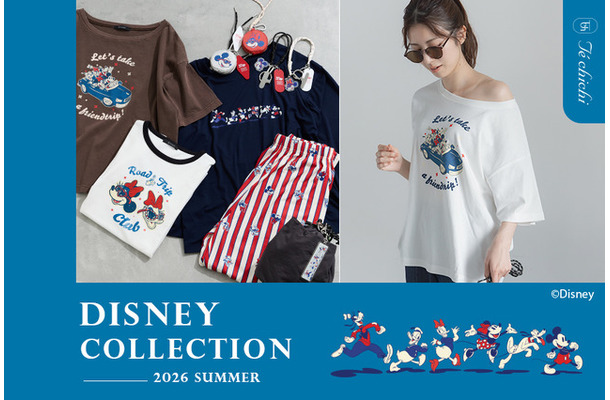 【Te chichi】Disney Collection「ミッキー＆フレンズ」(C)Disney