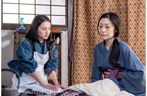 上坂樹里、内田慈「風、薫る」第83話(C)NHK