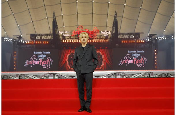 山田涼介「Ryosuke Yamada DOME TOUR 2026 Are You Red.Y?」囲み取材（提供写真）