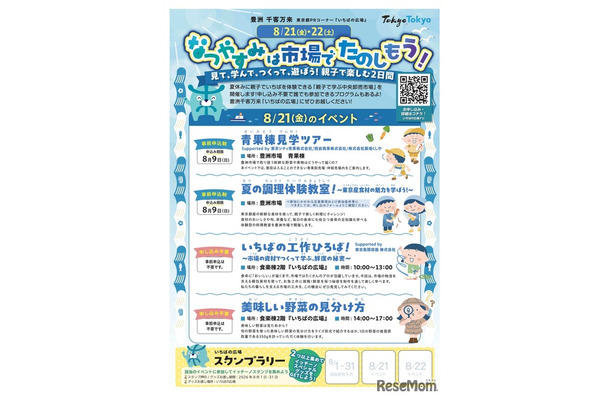 なつやすみは市場でたのしもう！