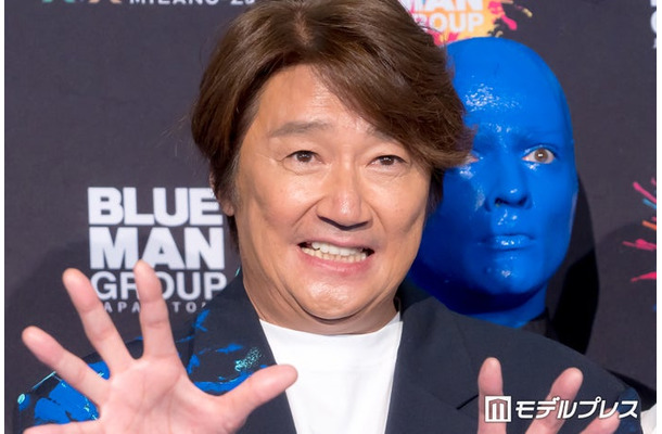 BLUE MAN GROUPプレスショー取材に出席した近藤真彦（C）モデルプレス