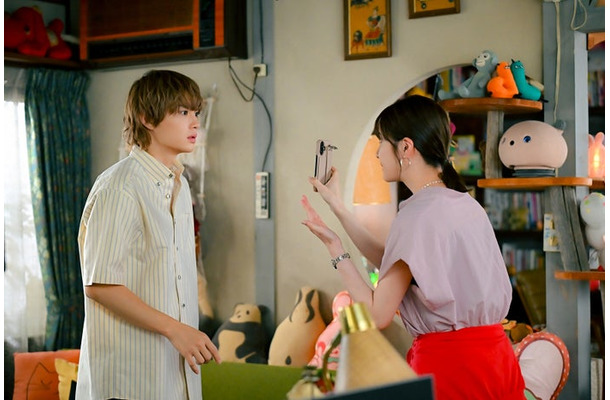 佐野勇斗、松本若菜「君の好きは無敵」第4話(C)TBS