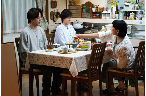 寺西拓人、内田有紀、坂井真紀「ラストノート」第5話(C)フジテレビ
