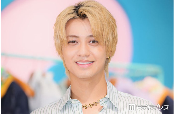 「ETRO per Kaito Takahashi」カプセルコレクションのメディア取材会に出席した高橋海人（C）モデルプレス