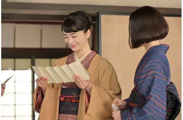 見上愛、上坂樹里「風、薫る」第96話(C)NHK