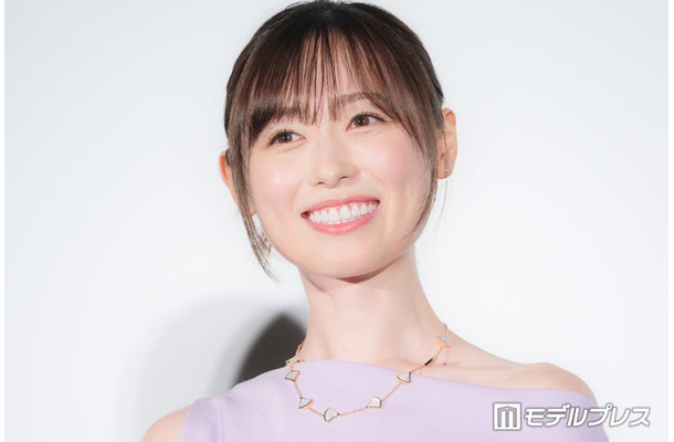 映画『あの星が降る丘で、君とまた出会いたい。』公開記念舞台挨拶に出席した福原遥（C）モデルプレス