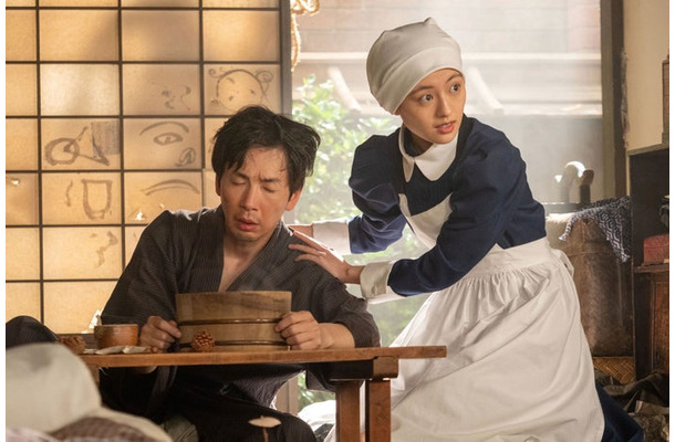 上坂樹里ら「風、薫る」第97話(C)NHK