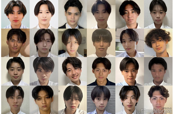 「男子高生ミスターコン2026」6エリアの中間速報上位4人ずつ
