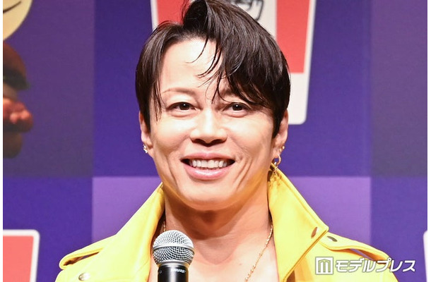 ケンタッキーフライドチキン「とろ～り月見」シリーズ発表会に出席した西川貴教（C）モデルプレス