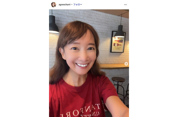 アグネス・チャンInstagramより