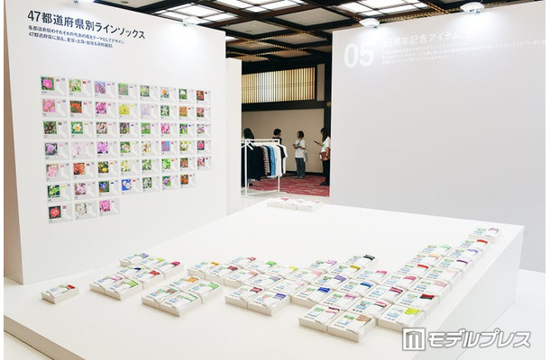 47都道府県別ラインソックス(C)モデルプレス