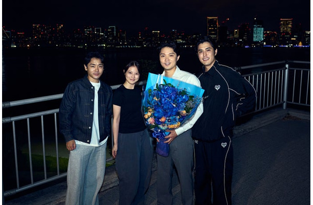 泉澤祐希、今田美桜、磯村勇斗、泉澤祐希寛一郎(C)テレビ朝日