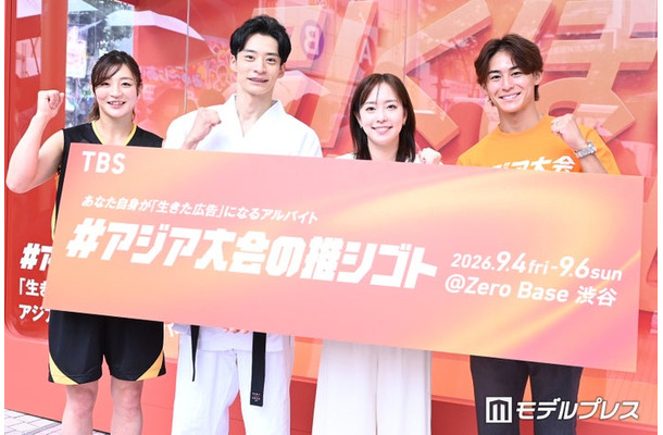 角田夏実、入江陵介、石川佳純(C)モデルプレス