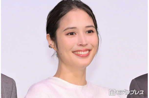 「沖晴くんの涙を殺して」完成披露試写会に出席した広瀬アリス(C)モデルプレス