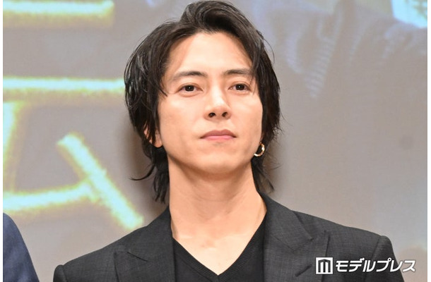 日本テレビ系連続ドラマ「俺たちの箱根駅伝」第1話完成試写会に出席した山下智久(C)モデルプレス