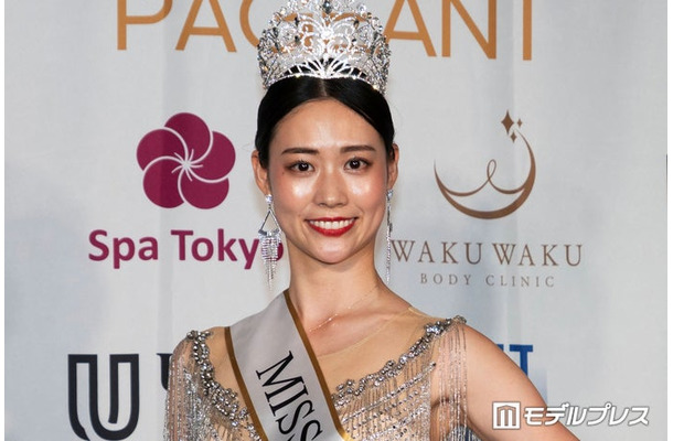 「2026ミス・ジャパン」グランプリに輝いた中村彩乃さん(C)モデルプレス