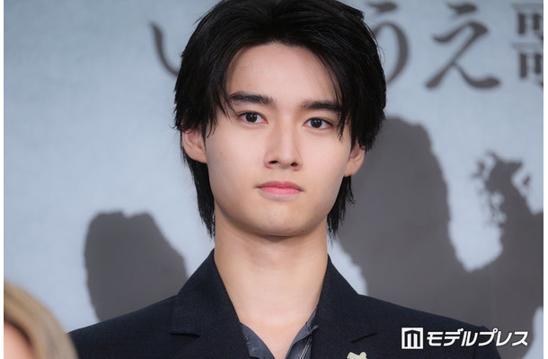 2026年劇団☆新感線46周年興行・冬公演いのうえ歌舞伎『髑髏城の七人 LAST STAND』製作発表に出席した藤岡真威人（C）モデルプレス