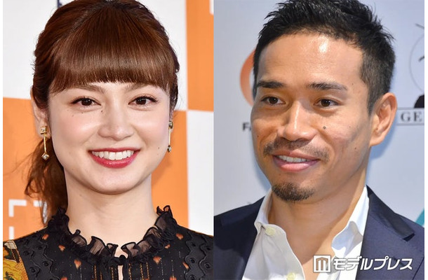 平愛梨、長友佑都選手(C)モデルプレス