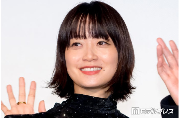「逃げろお嬢さん」完成披露上映会に出席した深川麻衣(C)モデルプレス
