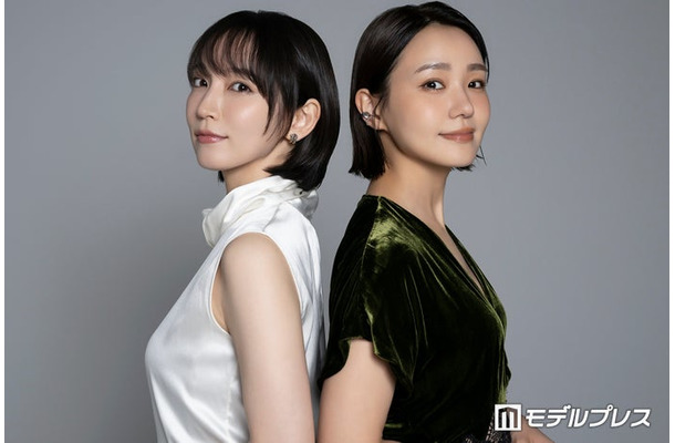 モデルプレスのインタビューに応じた吉岡里帆、奈緒(C)モデルプレス