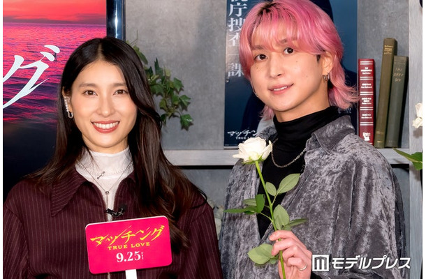 映画「マッチング TRUE LOVE」公開5日前!緊急招集会議に出席した土屋太鳳、佐久間大介(C)モデルプレス