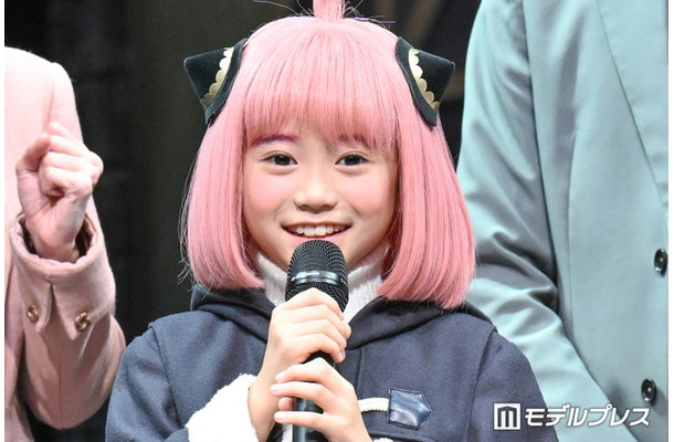 ミュージカル『SPY×FAMILY 2 爆弾犬篇＆豪華客船篇』開幕会見に登壇した泉谷星奈（C）モデルプレス