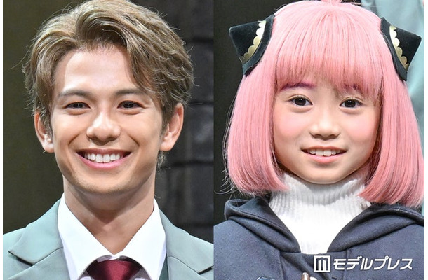 ミュージカル『SPY×FAMILY 2 爆弾犬篇＆豪華客船篇』開幕会見に登壇した森崎ウィン、泉谷星奈（C）モデルプレス