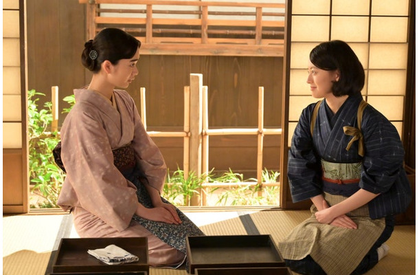 見上愛、上坂樹里「風、薫る」第129話（C）NHK