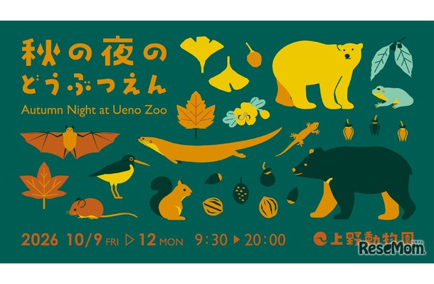 秋の夜のどうぶつえん
