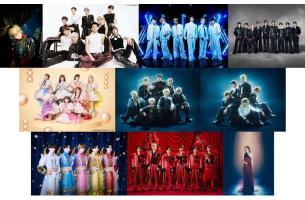 10月5日放送「CDTV」出演者アーティスト(提供写真)